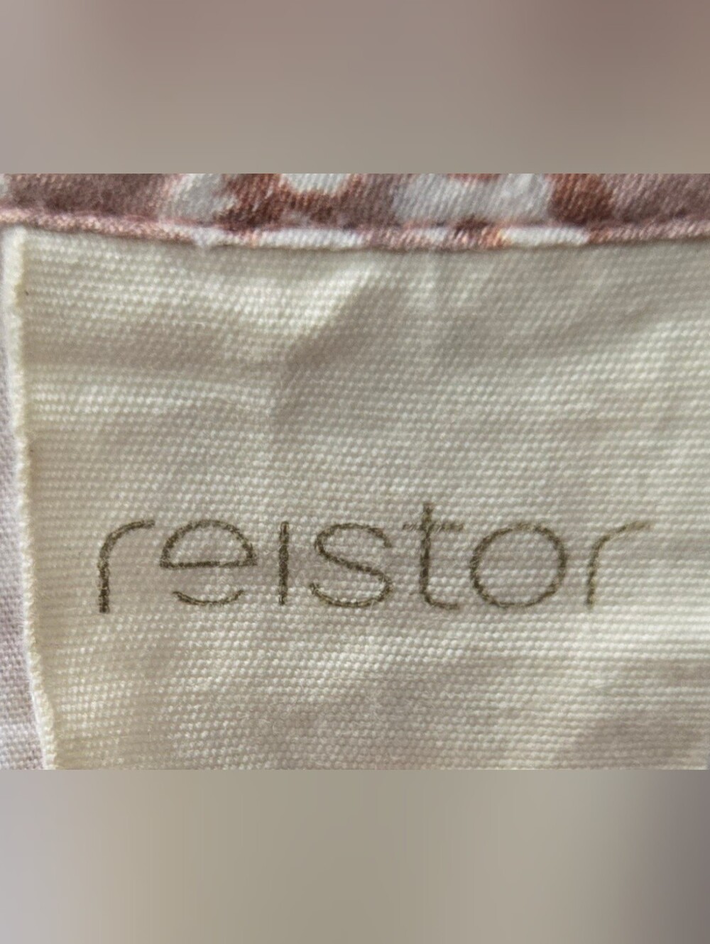 Reistor Floral Dusty Rose Long-Sleeve 100% Organic Cotton Dress - Picture 4 of 9